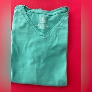 Green V-Neck T-Shirt